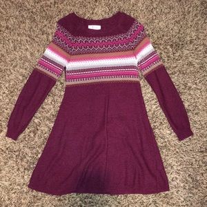 Girl’s Sweater Dress